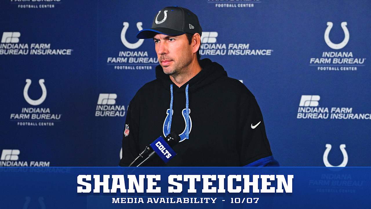 Shane Steichen: Midweek update, Colts vs. Steelers