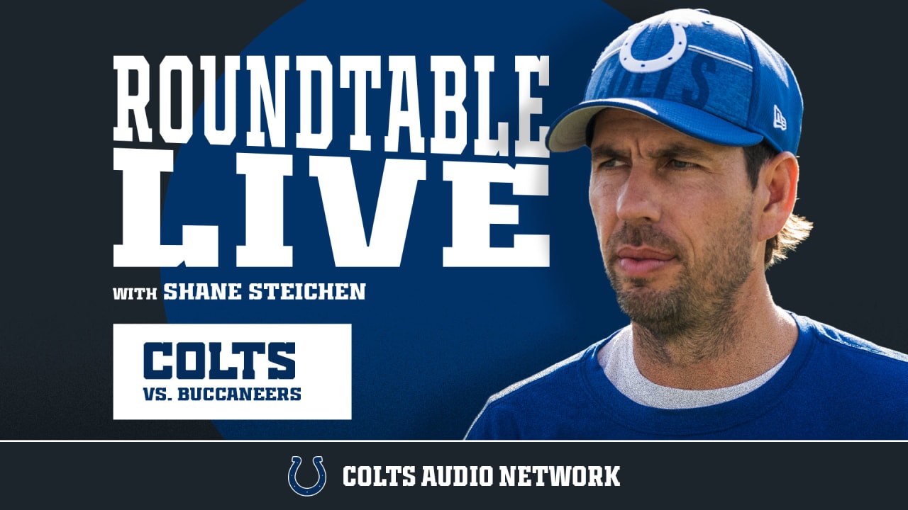 Colts Roundtable Live: Shane Steichen On Colts Vs. Buccaneers