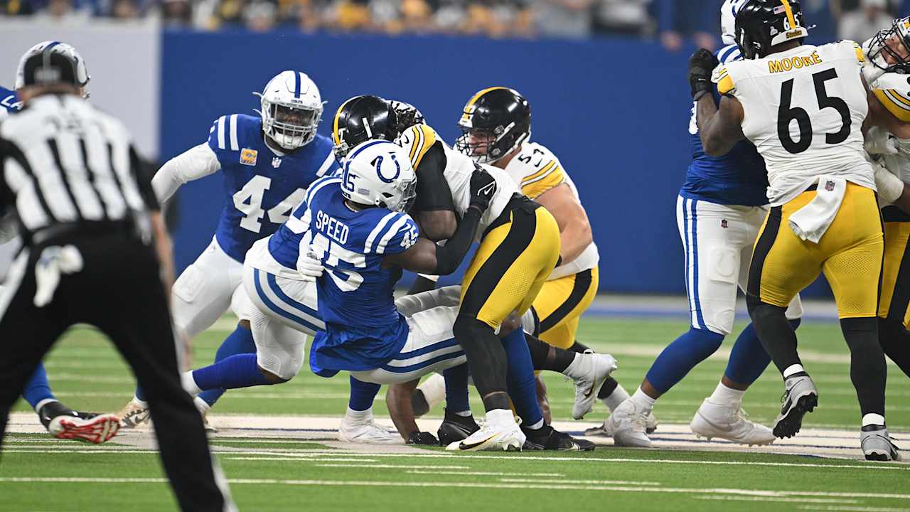 HIGHLIGHTS: Colts defense decimates Cordarrelle Patterson for big TFL