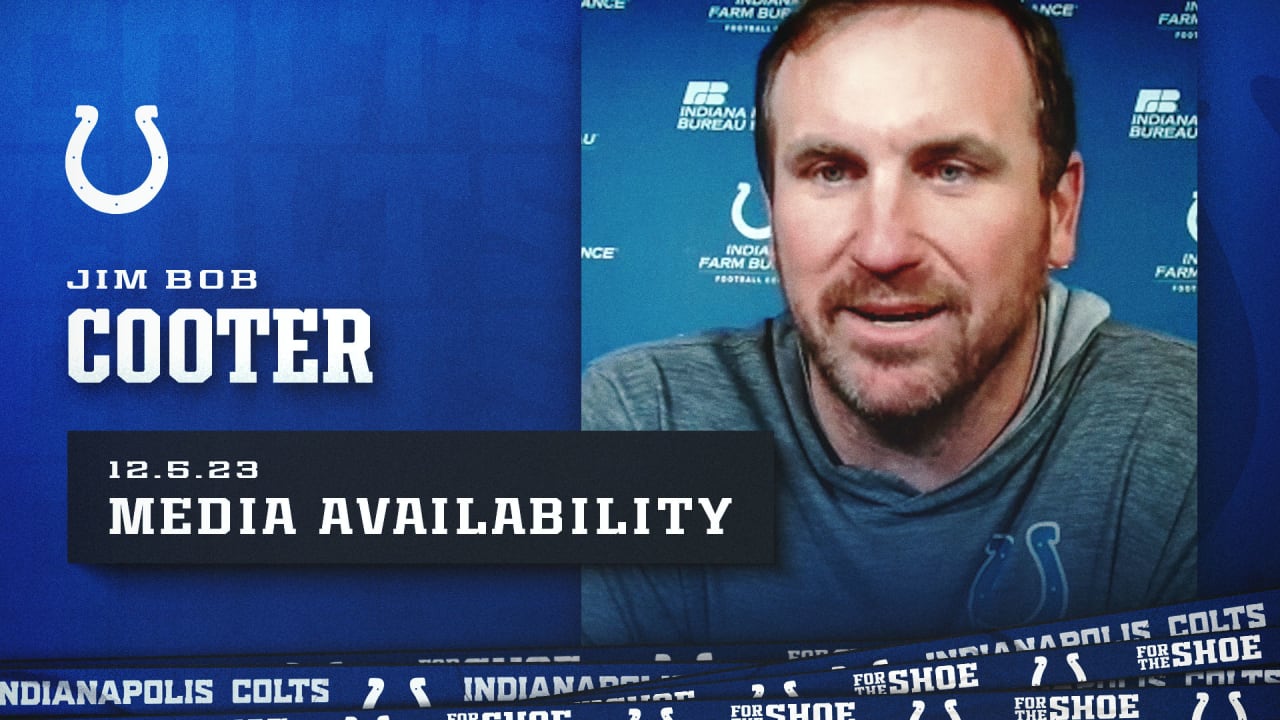 OC Jim Bob Cooter: Colts at Bengals, Week 14