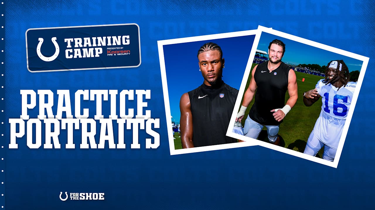 Training Camp Portraits: Colts players and coaches at Grand Park