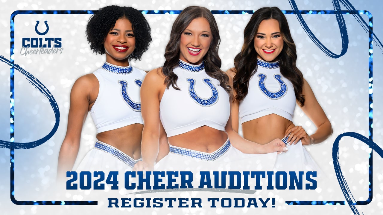 Register Today! 2024 Colts Cheerleaders Auditions