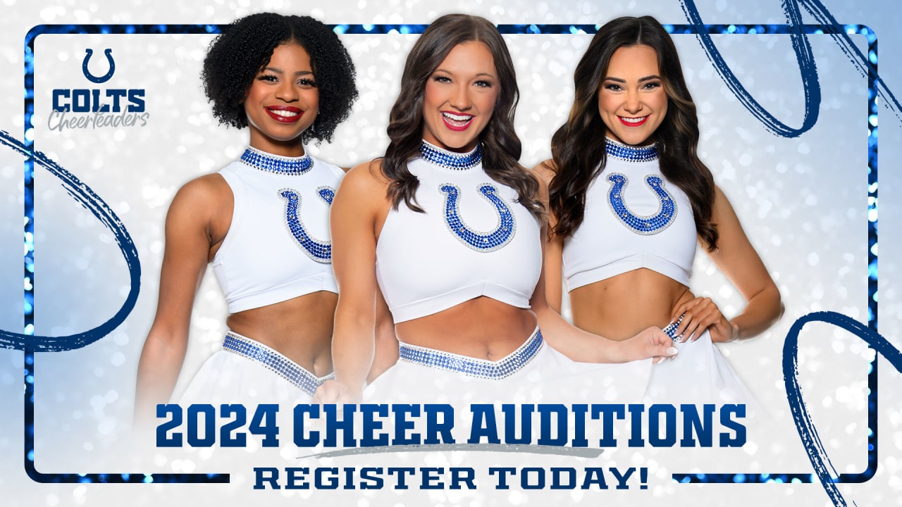 Register Today! 2025 Colts Cheerleaders Auditions