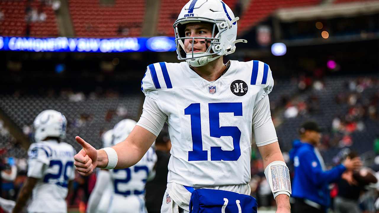 2025 Colts Rookie Review: Riley Leonard takes advantages of his ...