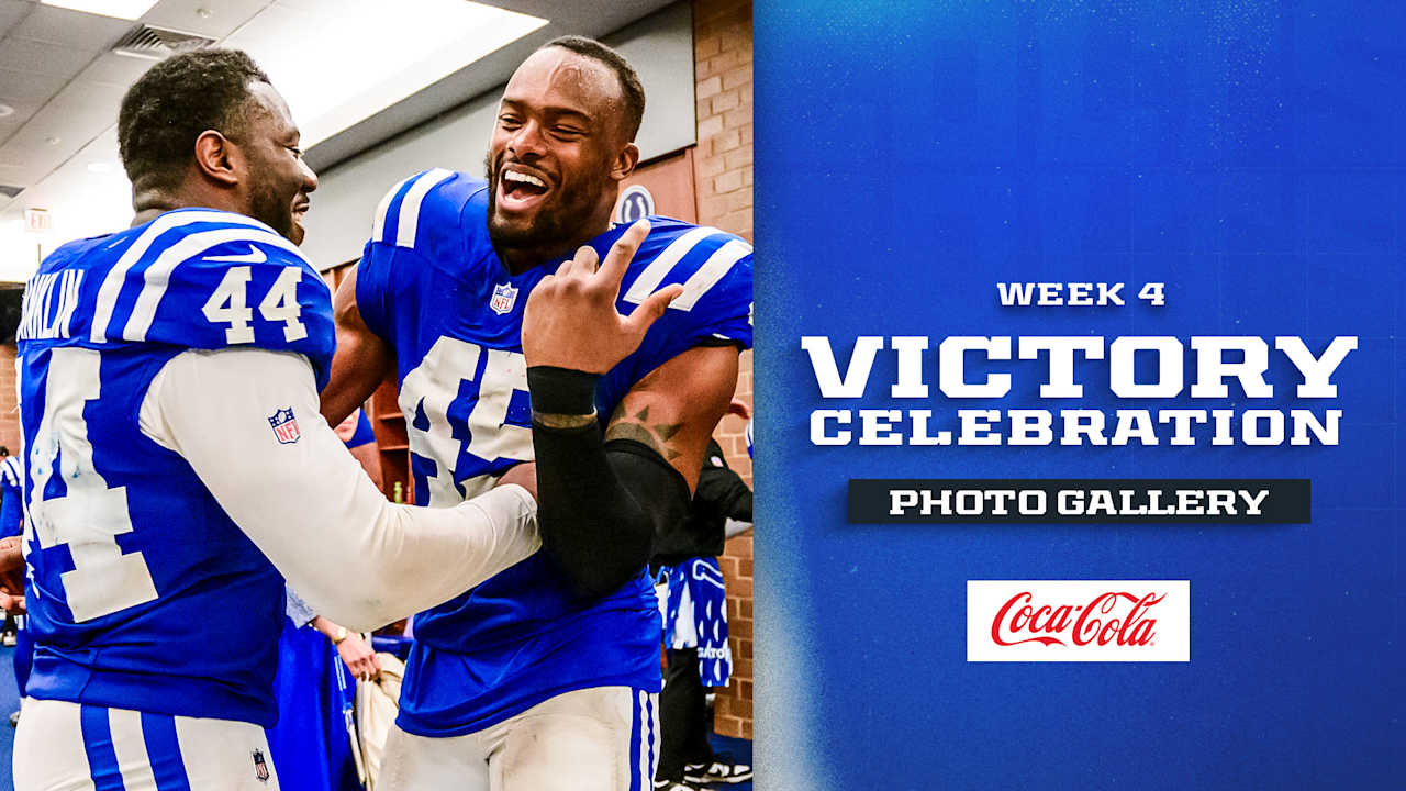 Victory Celebration: Colts vs. Steelers