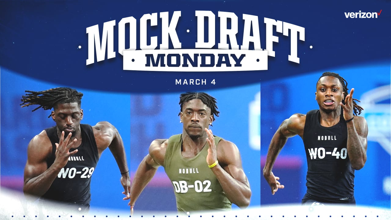 Colts 2024 NFL Mock Draft Monday: March 4, After The NFL Combine