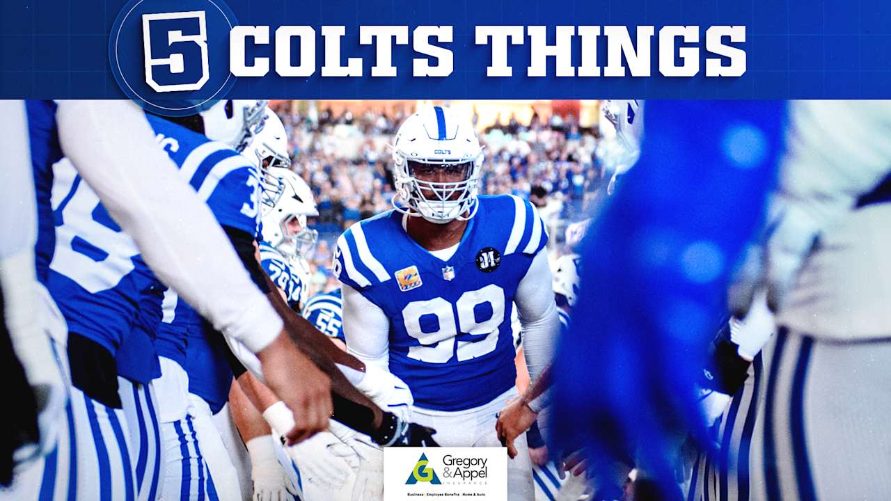 5 Colts Things: Why no post-London bye isn't a surprise, plus other fun facts and analysis of Colts' 2026 regular season schedule