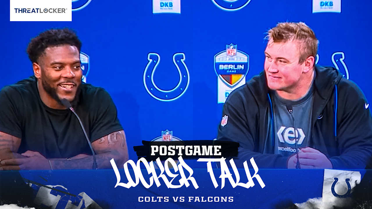 Locker Talk: Zaire Franklin and Bernhard Raimann, Colts vs