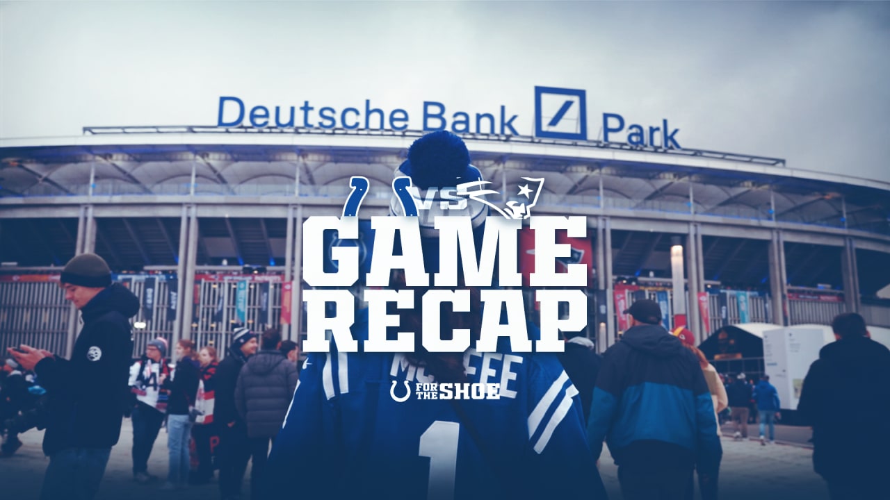 Game Recap: Colts Defeat Patriots In Germany