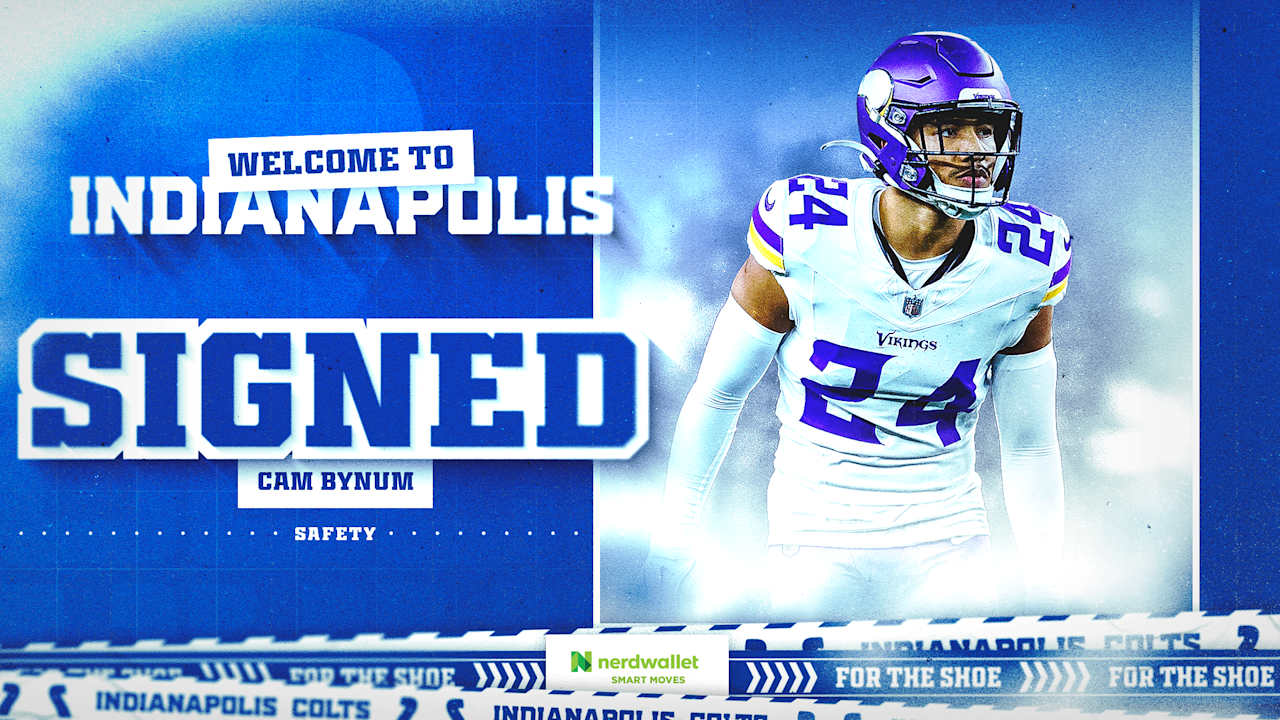Colts sign S Cam Bynum