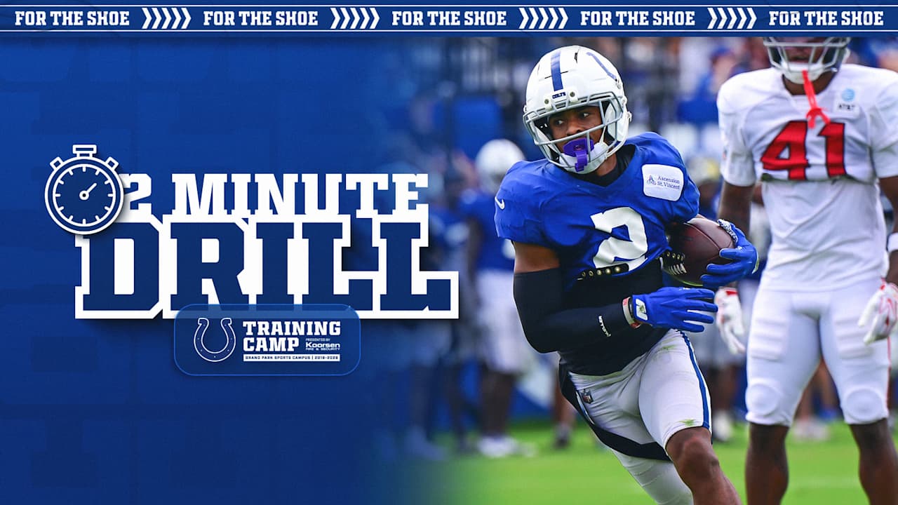 2-Minute Drill: Daniel Jones sharp in joint practice with the Falcons ...