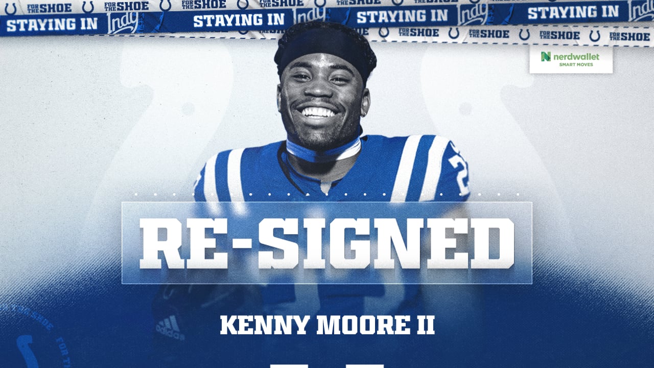 Colts re-sign CB Kenny Moore II