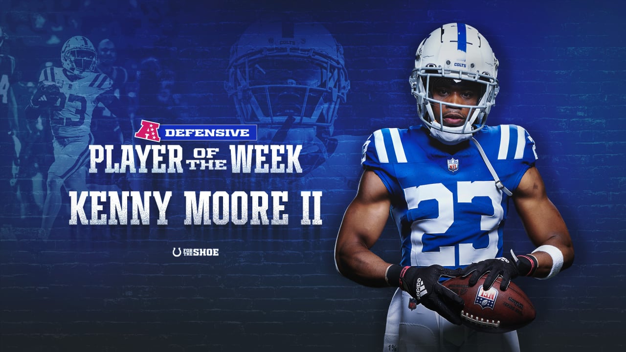 Colts CB Kenny Moore II Named AFC Defensive Player Of The Week For Week 9(04)