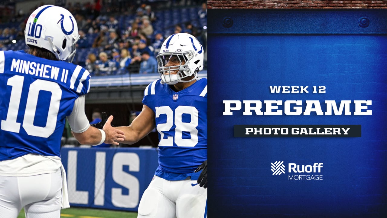 Pregame Photos Colts vs. Buccaneers, Week 12