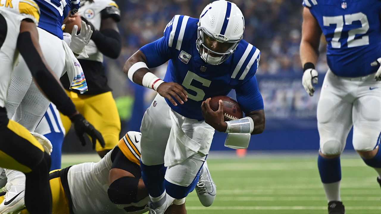 Anthony Richardson 'feeling a little sore' after exiting Colts' Week 4 ...