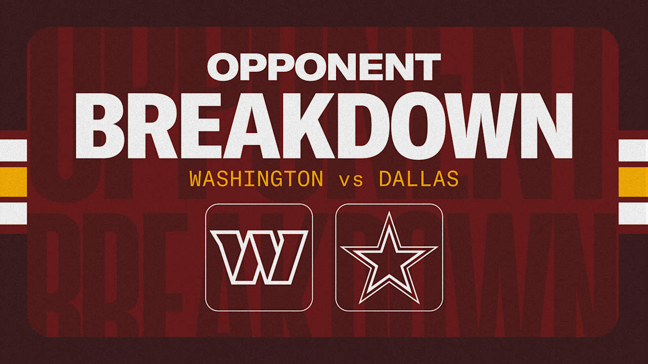 Commanders 2026 opponent breakdown | Dallas Cowboys