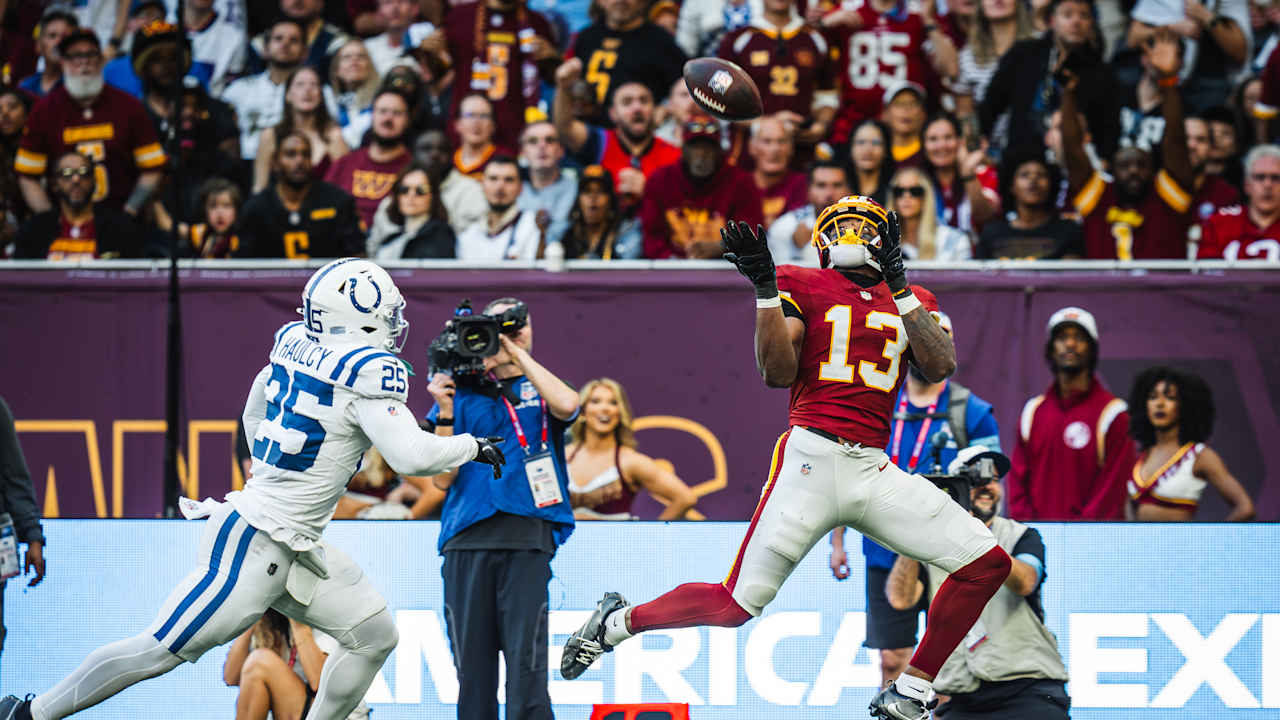 Washington's top 5 offensive plays from Weeks 1-6