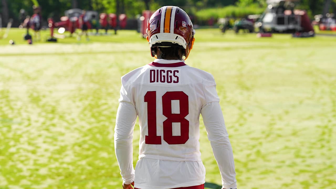 Training camp notebook | Diggs is the talk of the town in first day with Washington