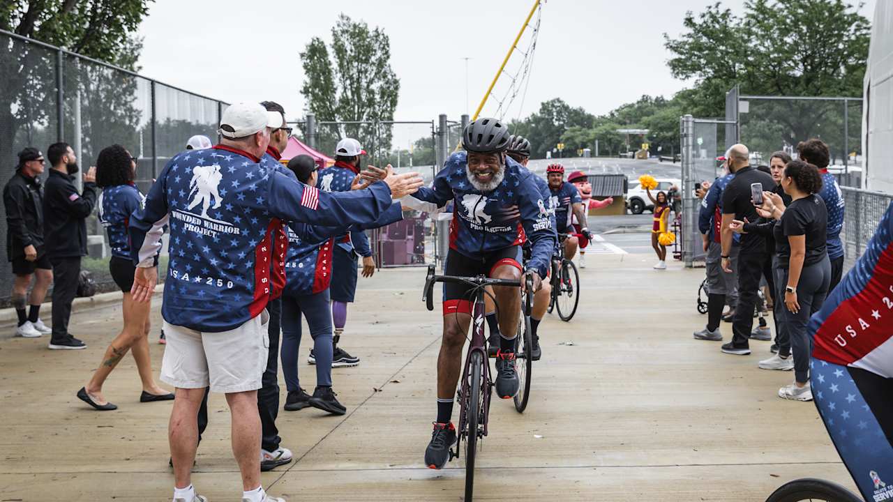 Commanders welcome Wounded Warrior Project’s Soldier Ride 250 to Northwest Stadium