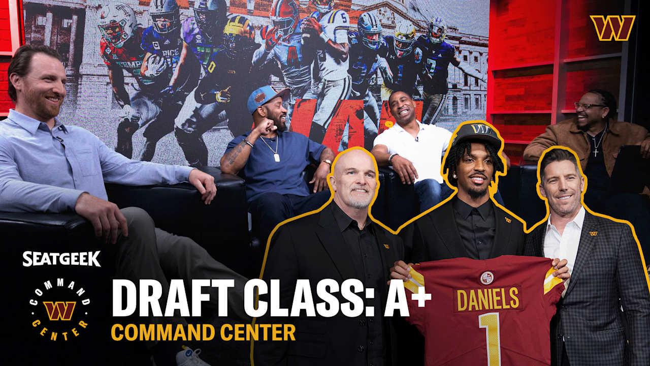 Command Center | Commanders are the BEST in (Draft) Class!