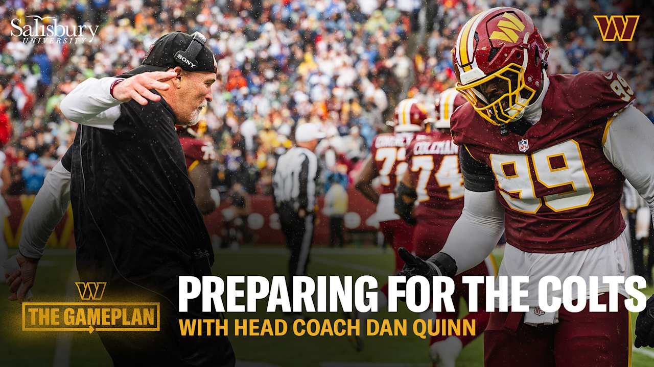 HC Dan Quinn previews Colts vs. Commanders