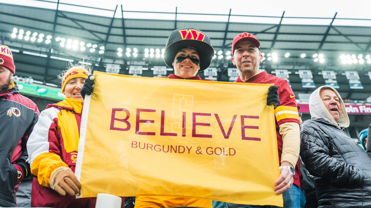 Fan Cam | Best photos from Commanders' playoff run