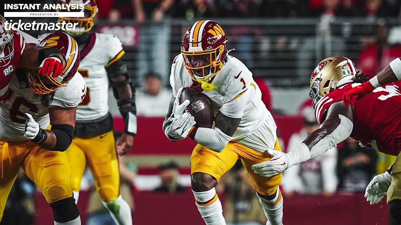 Instant analysis | Commanders fall to 49ers, 23-17