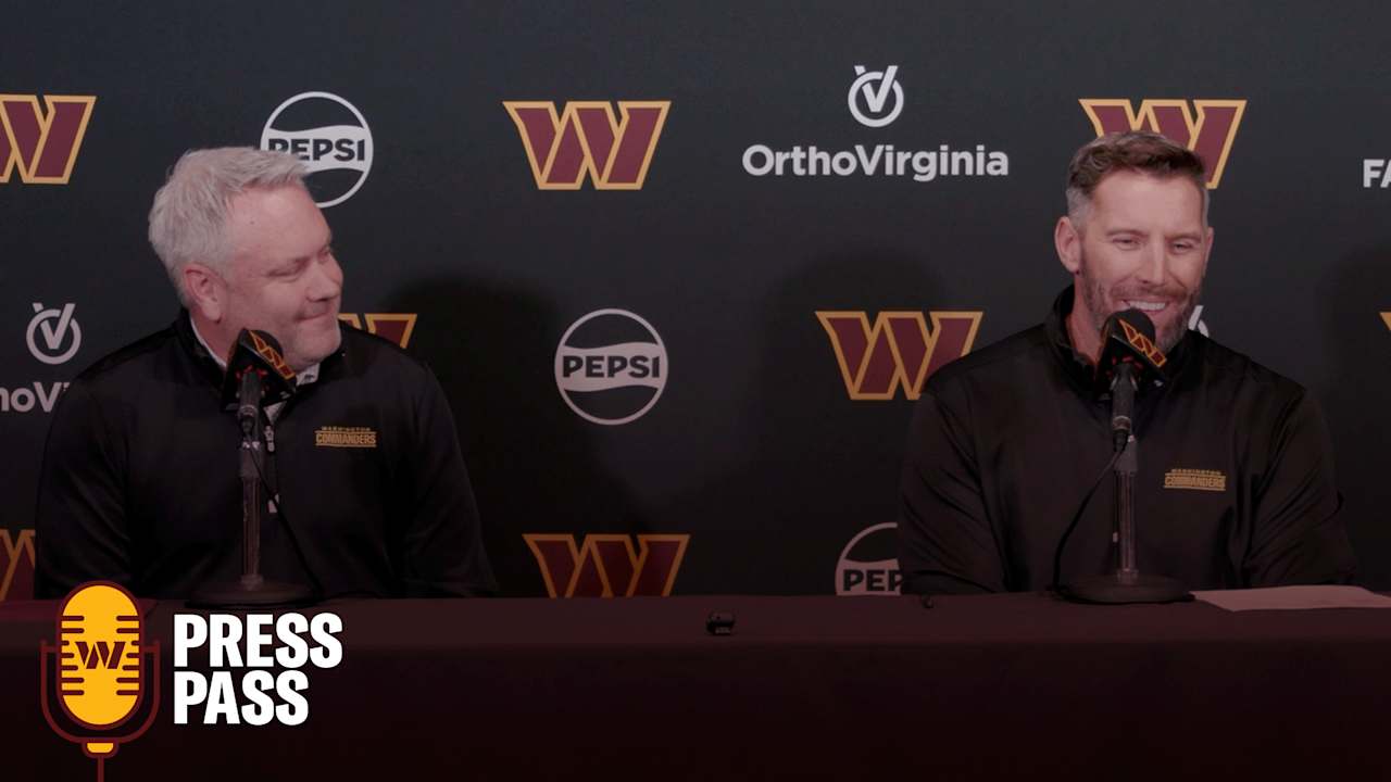 GM Adam Peters + Asst. GM Lance Newmark | April 22, 2025 | Press Pass ...