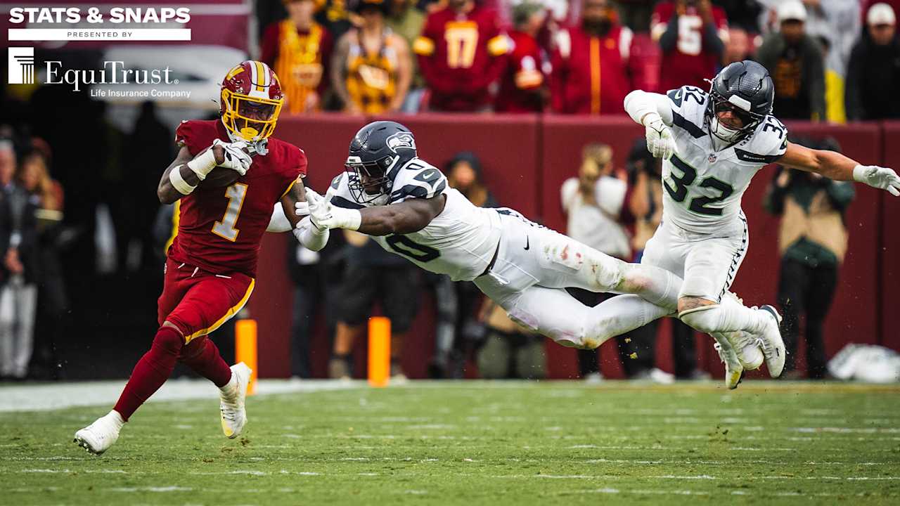 Commanders-Seahawks Stats & Snaps