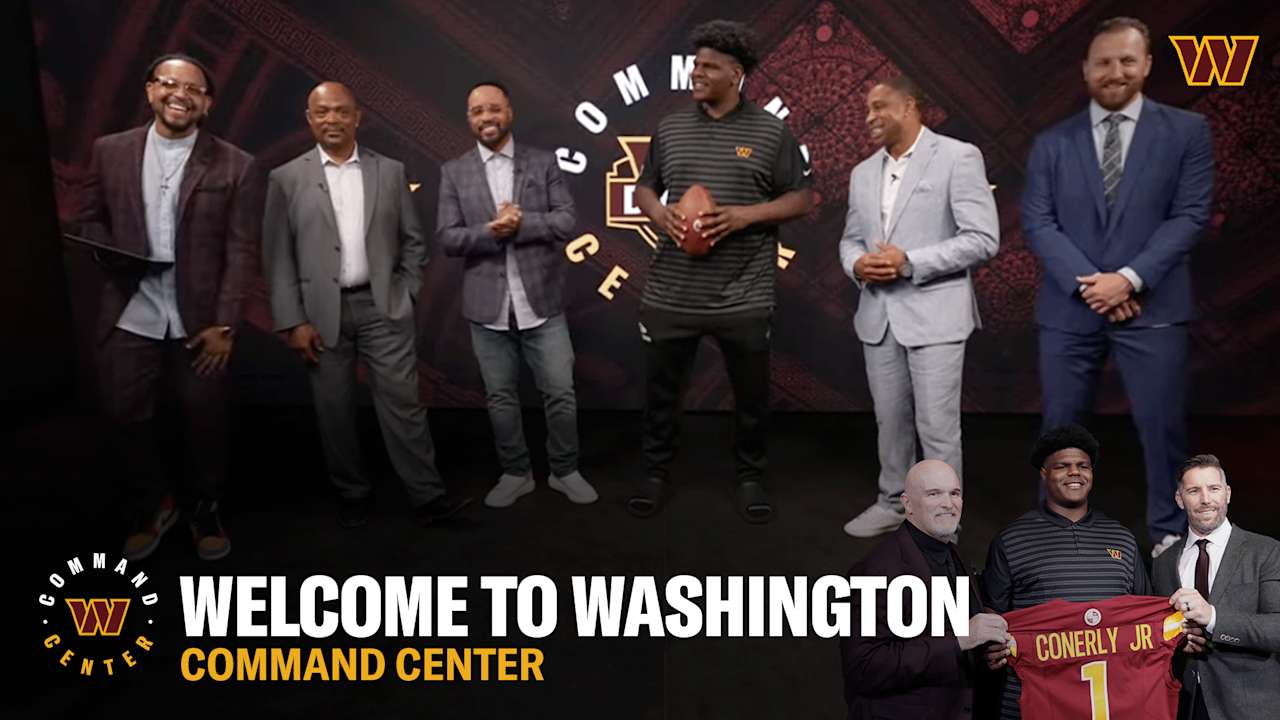 Commanders No. 29 Pick Josh Conerly Jr. | Command Center