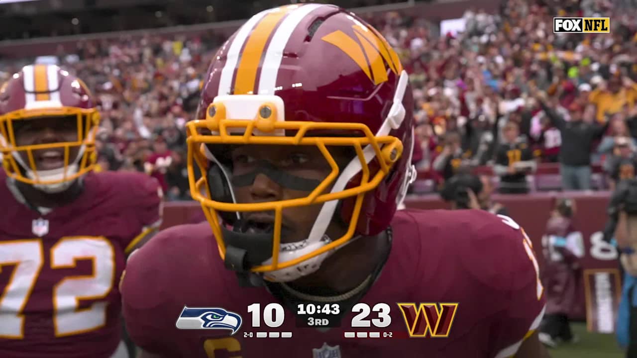 Commanders' top plays vs. Seahawks Week 3