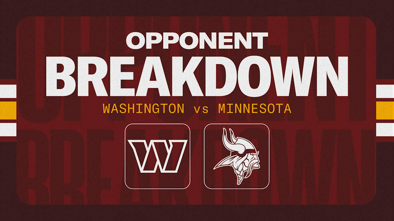 Commanders 2026 opponent breakdown | Minnesota Vikings