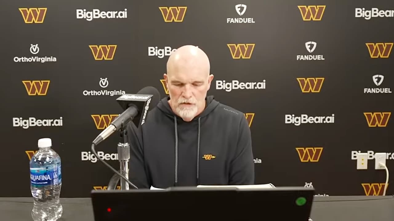 HC Dan Quinn | October 5, 2026 | Press Pass | Washington Commanders | NFL