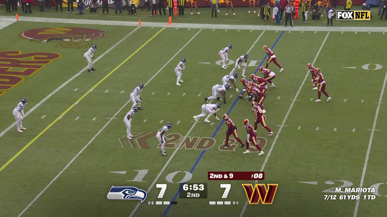 Mariota's second TD pass of the first half locates Treylon Burks ...