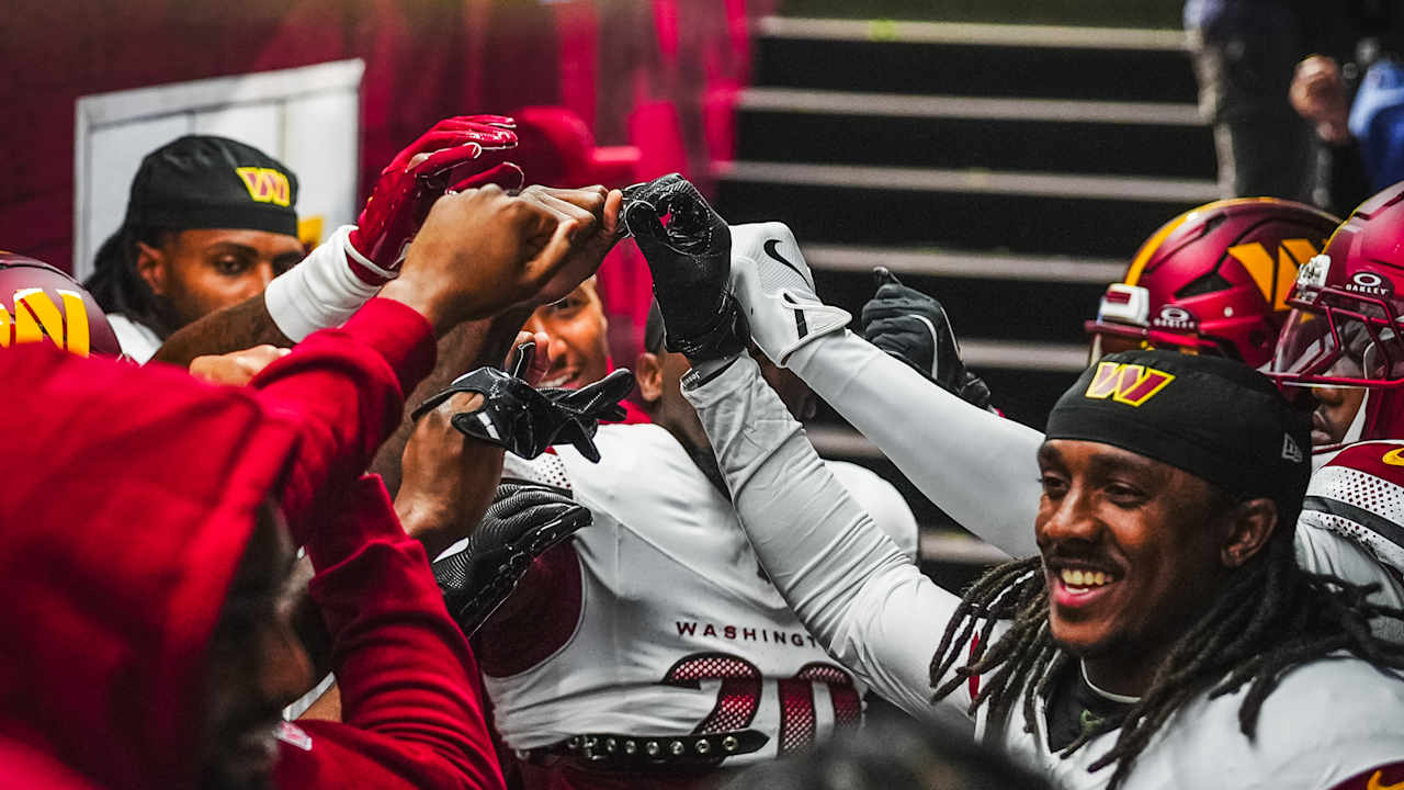 LOOK | Best shots from Commanders pregame warmups