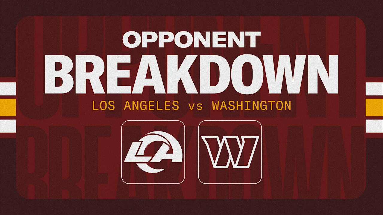 Commanders 2026 opponent breakdown | Los Angeles Rams