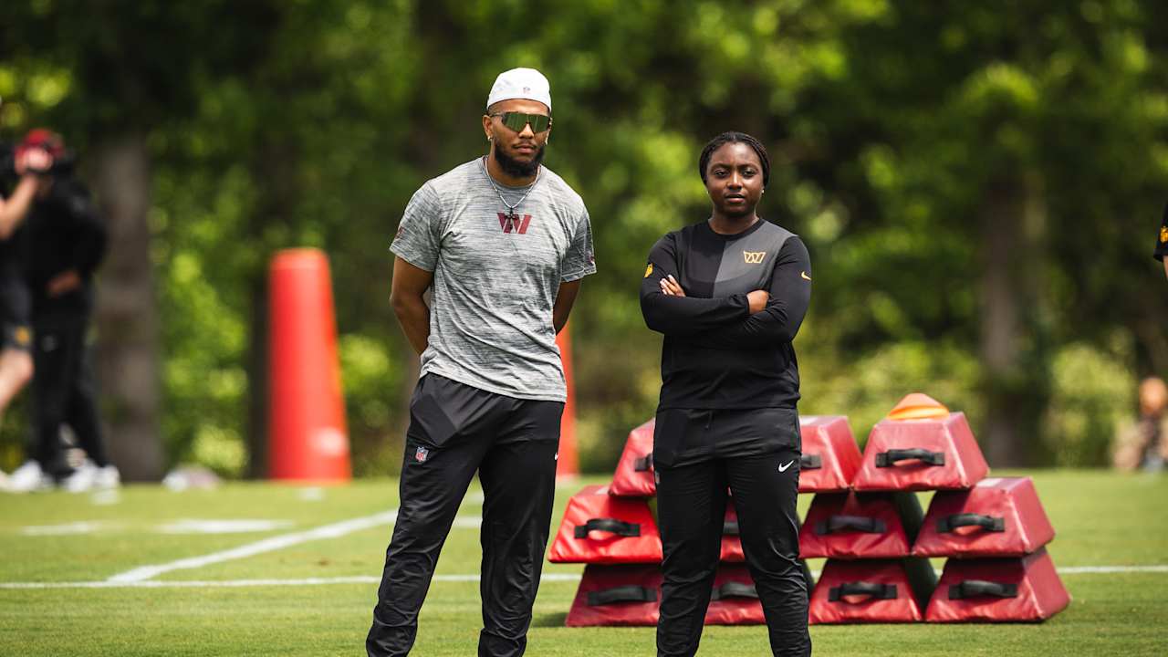 Stafford, Virginia natives Michelle Boateng and Chris Hicks relish "surreal" Bill Walsh Fellowship opportunity