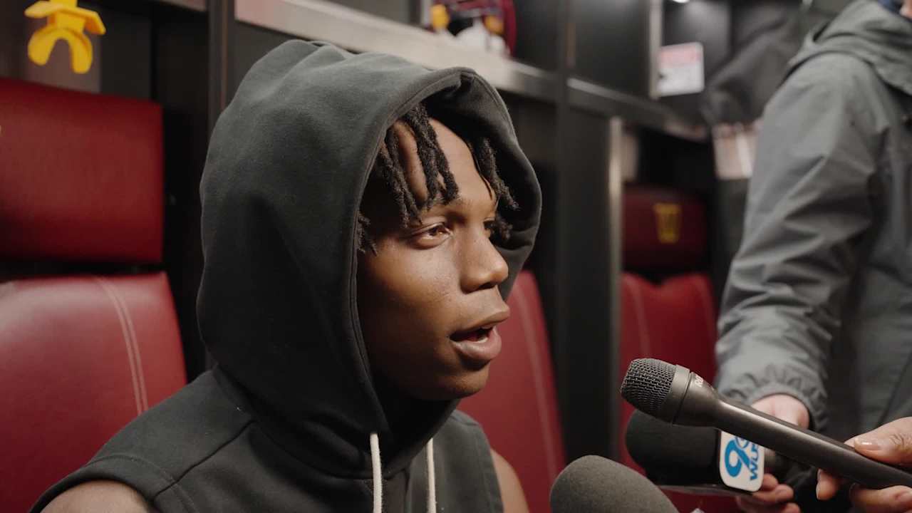 Inside the locker room | RB Jacory Croskey-Merritt