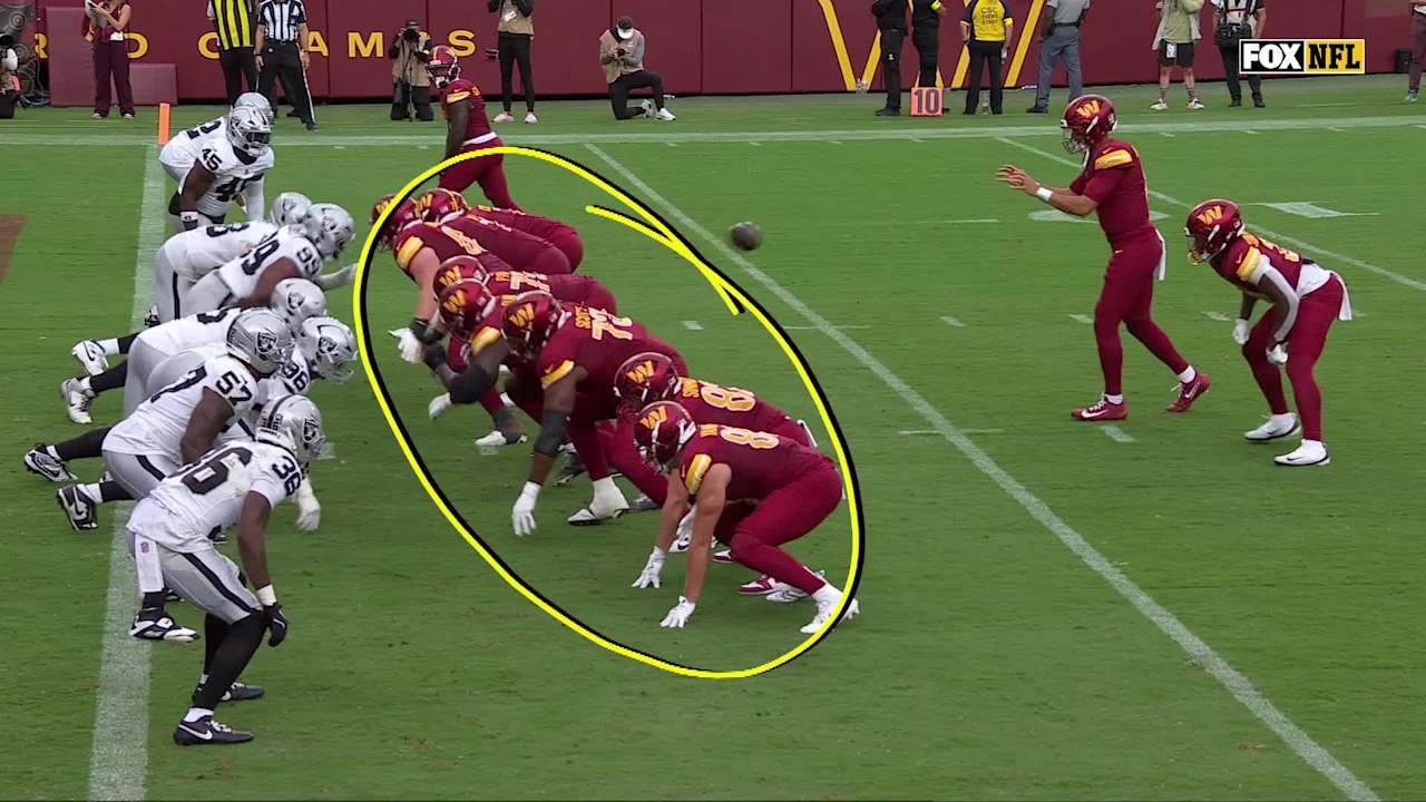Jacory Crosky-Merritt's second NFL TD boosts Commanders' lead to 33-10 ...