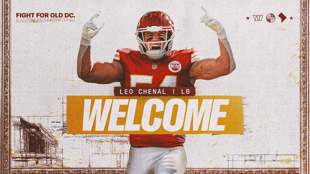 Commanders sign LB Leo Chenal