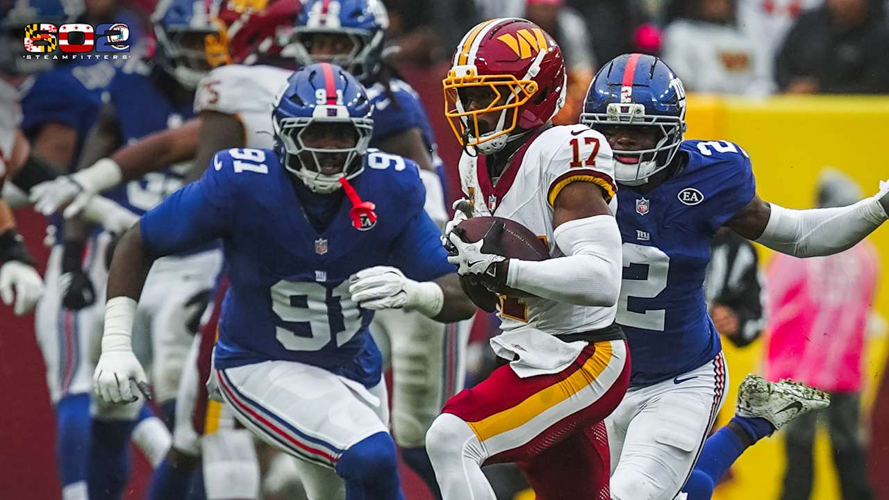 Commanders-Giants Stats & Snaps