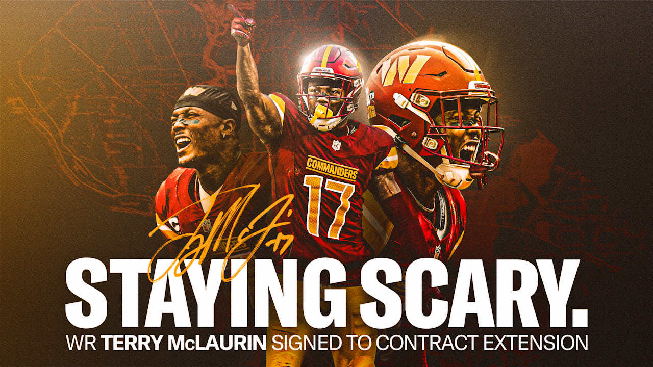 Commanders sign WR Terry McLaurin to contract extension
