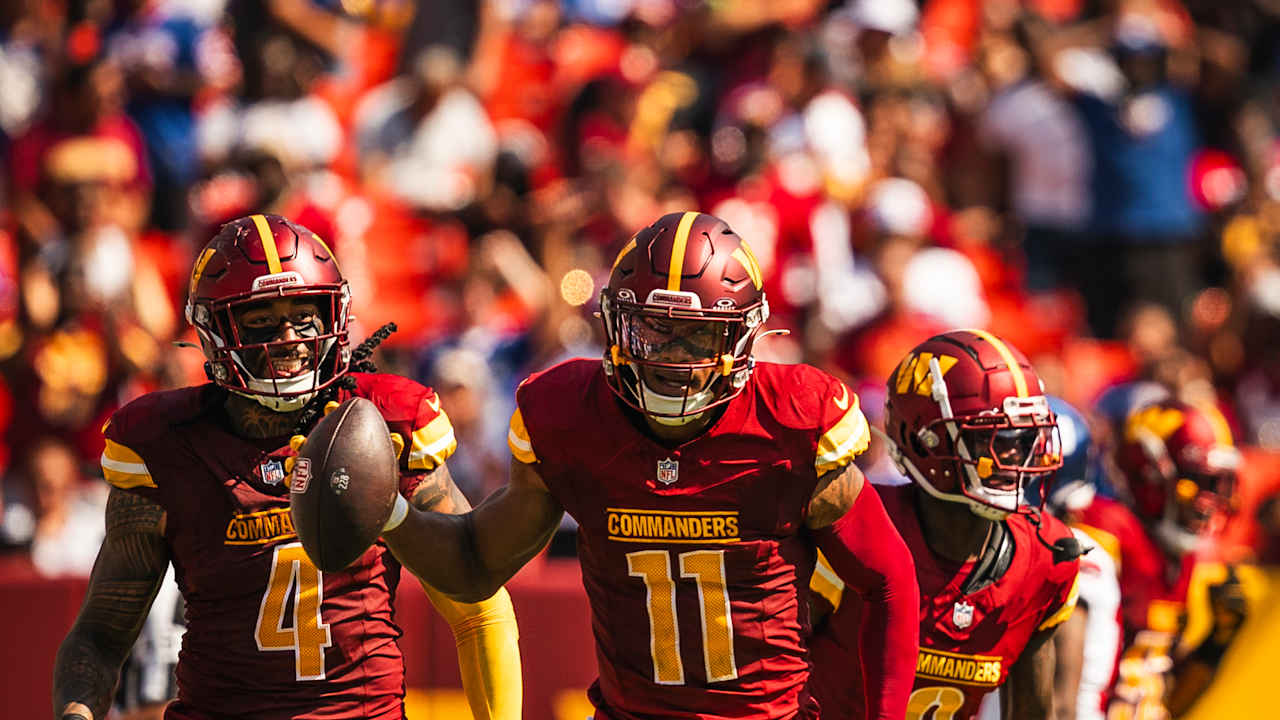 Top shots from Commanders vs. Giants | Week 2