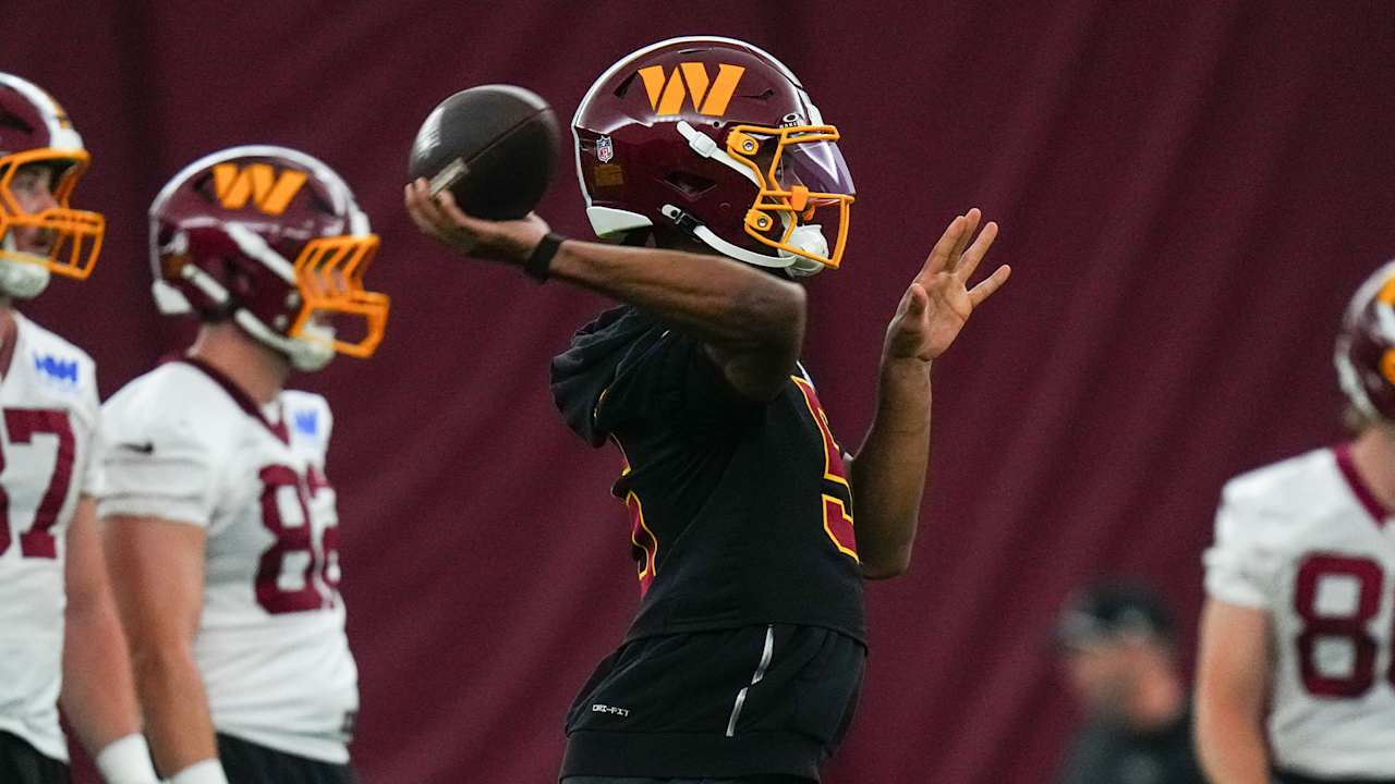 OTA notebook | Jayden Daniels had strong practice in new offense