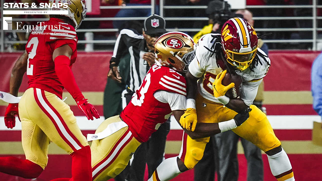Commanders-49ers Stats & Snaps