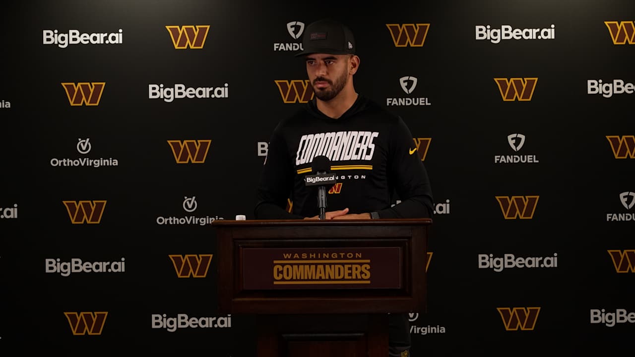 QB Marcus Mariota | September 23, 2026 | Press Pass | Washington ...