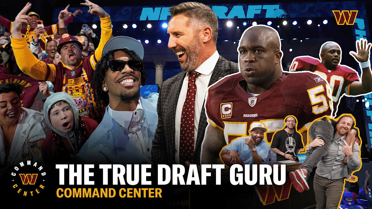 Command Center | 'LEGENDARY' 2025 NFL Draft Preview + Mock Drafts + Fred Smoot, the REAL Draft Guru 🏈