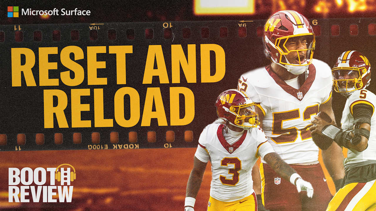 Commanders bye week breakdown | Booth Review | Washington Commanders | NFL