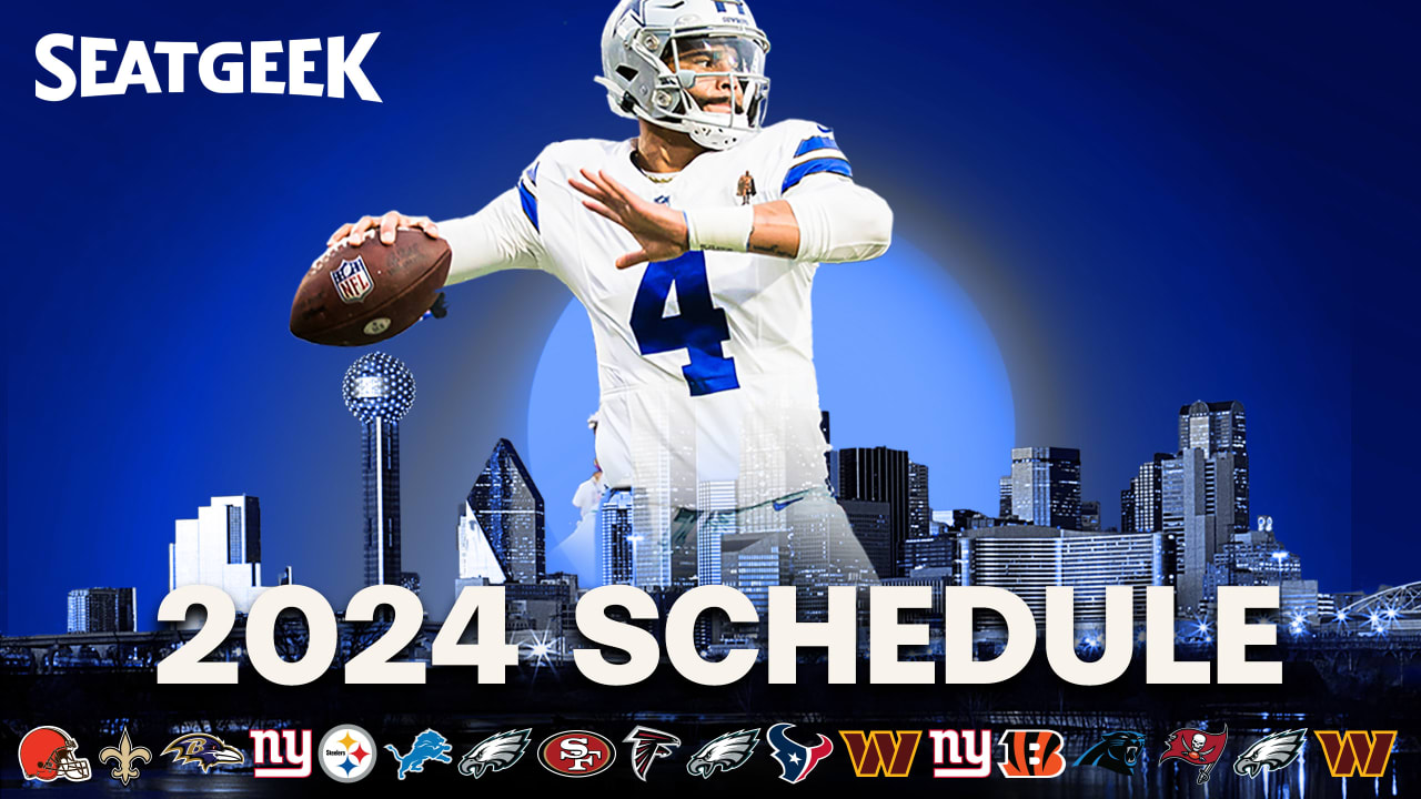 2024 Dallas Cowboys Schedule Released Key Matchups and Primetime Games