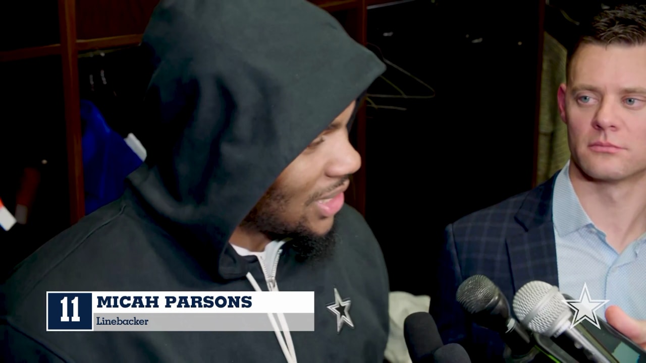 Micah Parsons: Postgame Week 14 #phivsdal